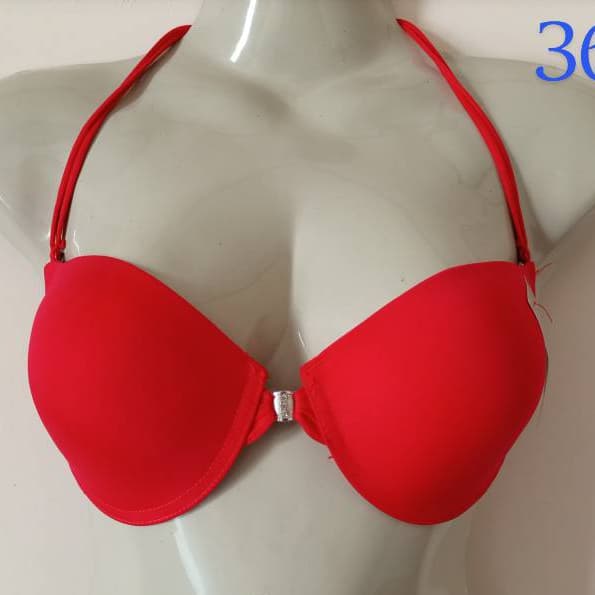 Red Halter Bra