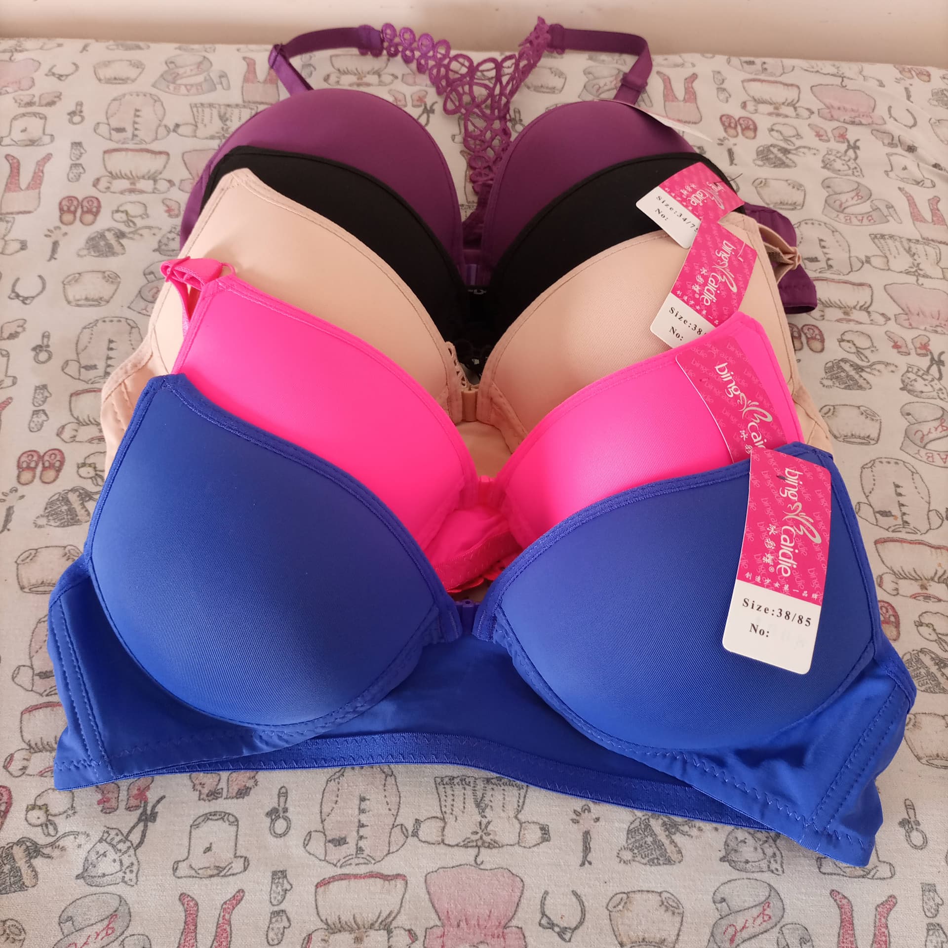 Front Open Bra With Fancy Back