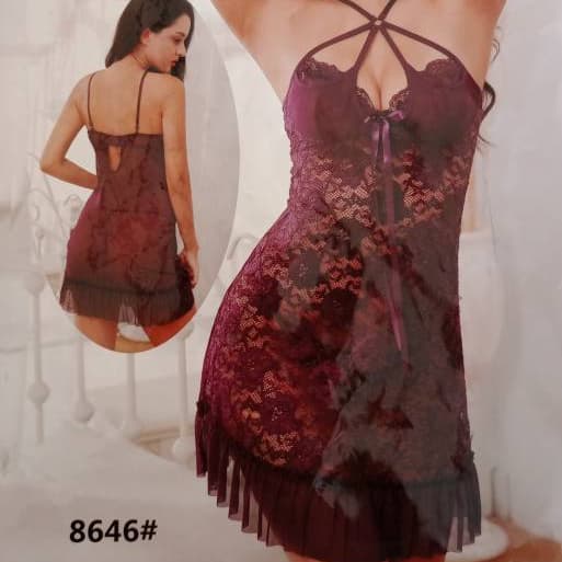Nighty 8486 Purple