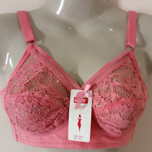 Pink Galaxy Net Bra 1723