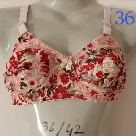 Flowered Bra Net
