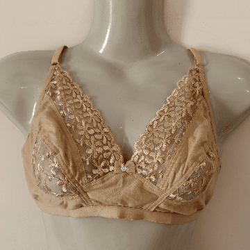 IN Embroided Cotton Bra