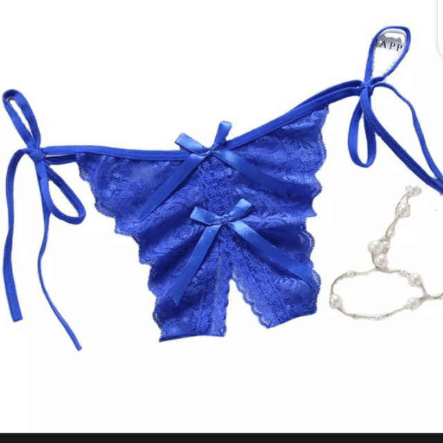 CURVY STRINGS - Hot and Sexy Crotchless Panty