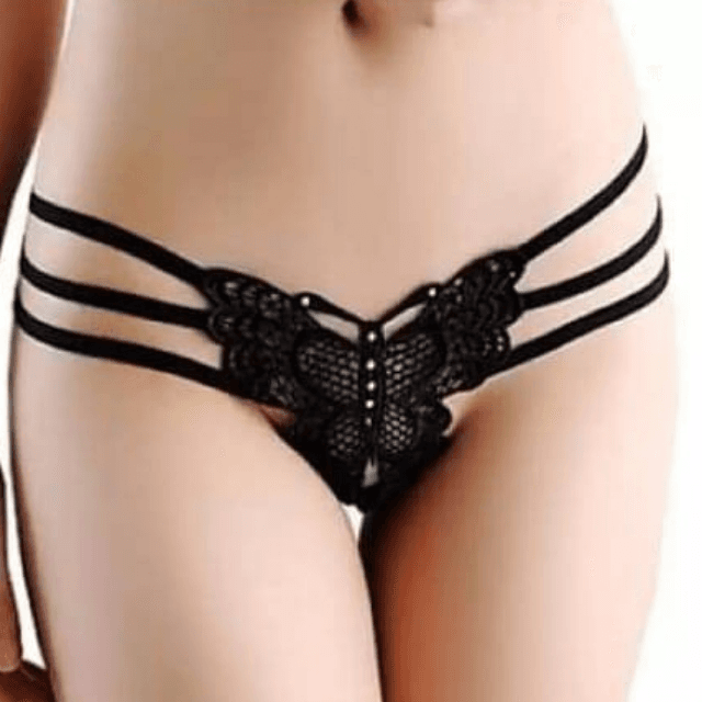 CURVY STRINGS - Hot Butterfly Thongs in Free Size