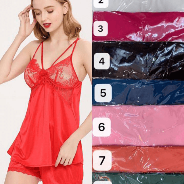 CURVY STRINGS - Purple Hot And SEXY Nighty in Free Size