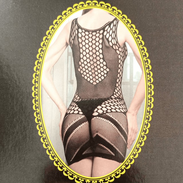 CURVY STRINGS - Hot and Sexy Bodystocking for Women in Black