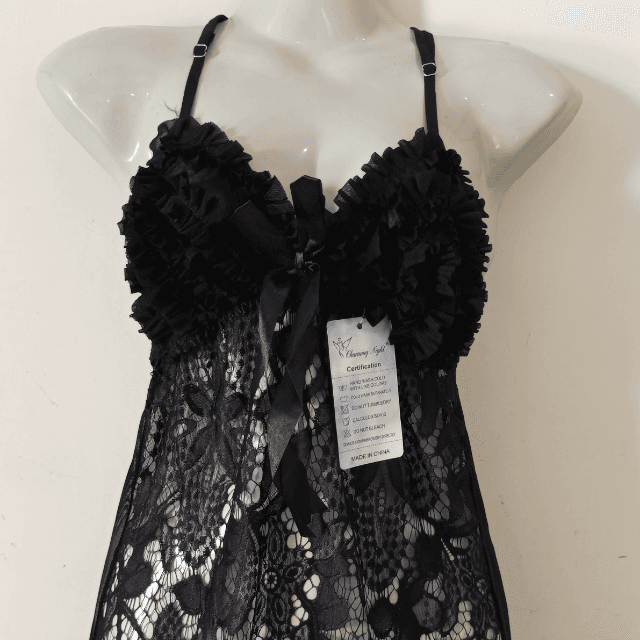 CURVYSTRINGS-SEXY Nighty LINGERIE FOR WOMEN (8637)