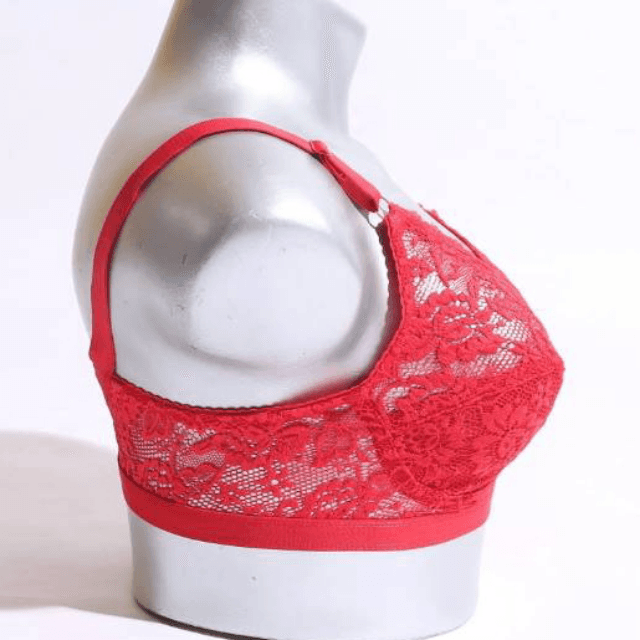 Red Galaxy Net Bra A1733