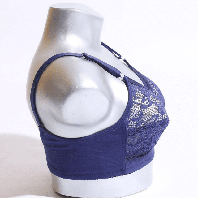 Non Wired Non Padded Net Bra